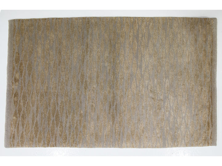 Contemporary Wool and Silk Custom Rug