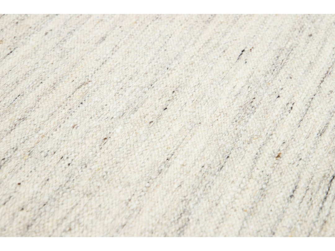 Modern Flatweave Wool Rug 10 X 15