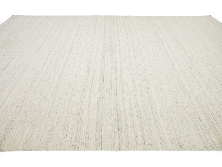 Modern Flatweave Wool Rug 10 X 15