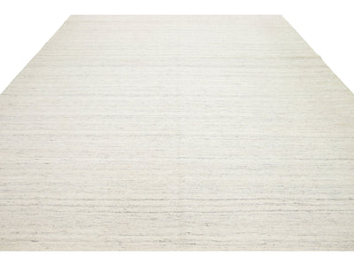 Modern Flatweave Wool Rug 10 X 15