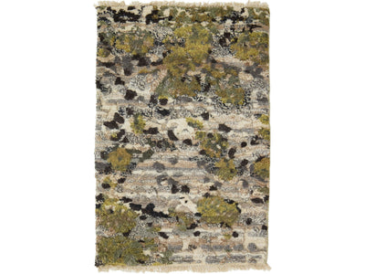 Modern Foilage Wool Custom Rug