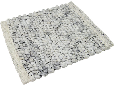 Modern Westport Collection Custom Viscose and Wool Rug