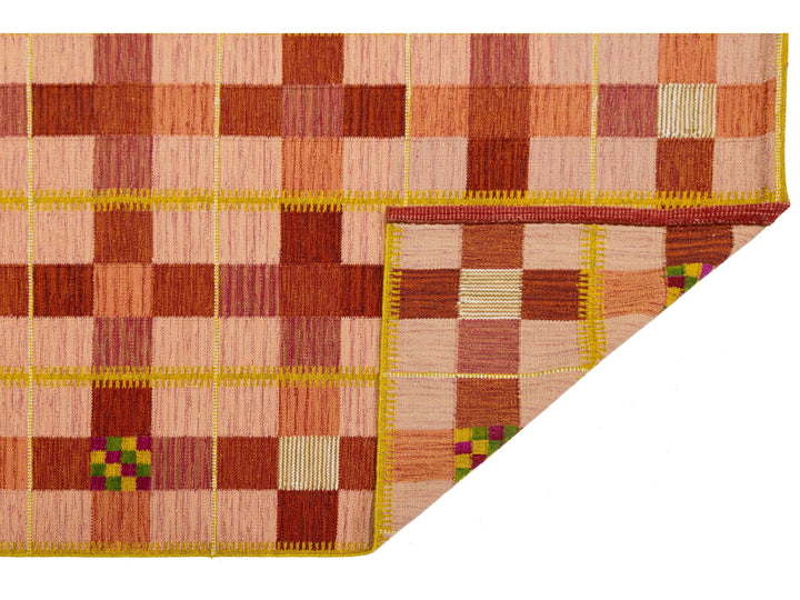 Modern Swedish Wool Rug 9 X 12