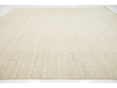 Modern Flatweave Kilim Wool Rug 12 X 15