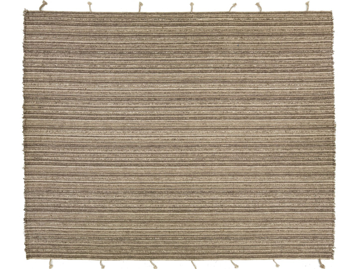 Modern Flatweave Kilim Wool Rug 12 X 15