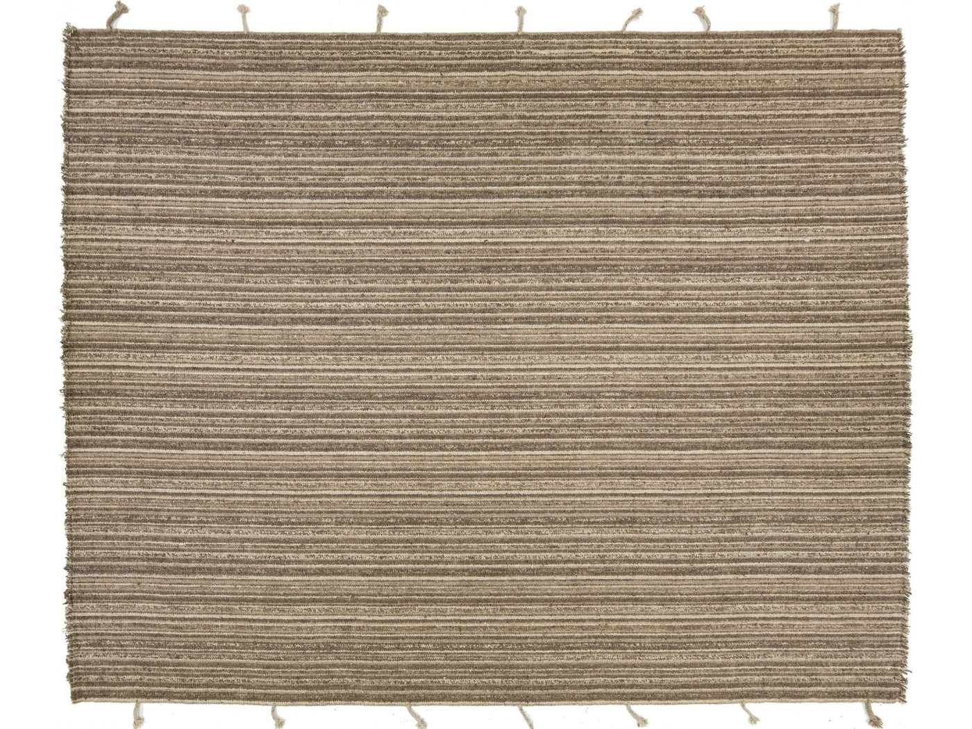 Modern Flatweave Kilim Wool Rug 12 X 15