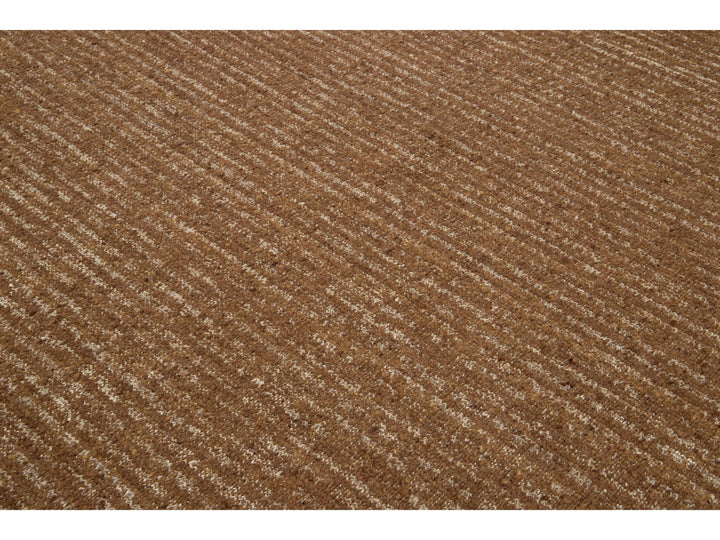 Modern Flatweave Kilim Wool Rug 12 X 15