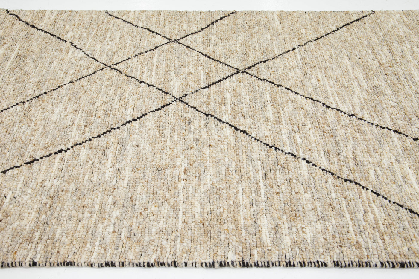 Modern Sasco Collection Wool Rug 5 X 8