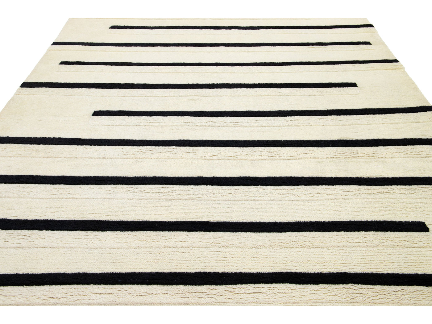 Modern Moroccan Wool Rug 8 X 10