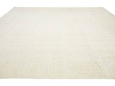 Modern Nantucket Collection Wool Rug 12 X 15