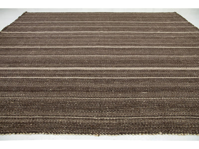 Modern Flatweave Wool Rug 12 X 15