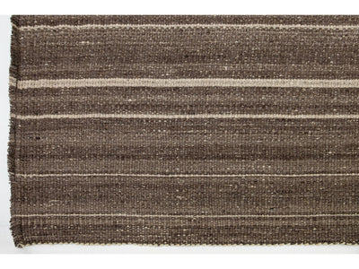 Modern Flatweave Wool Rug 12 X 15