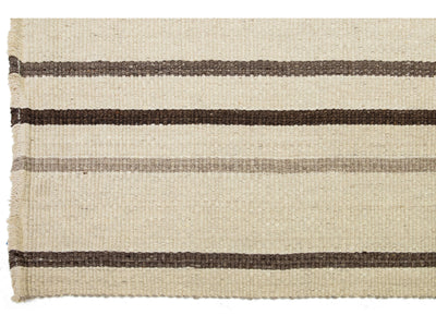 Modern Flatweave Wool Rug 12 X 15