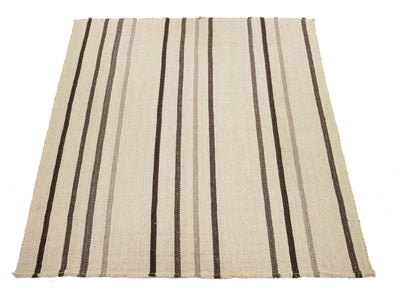 Modern Flatweave Wool Rug 12 X 15