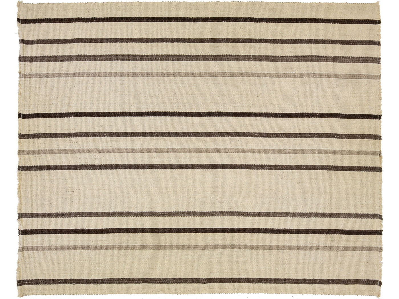 Modern Flatweave Wool Rug 12 X 15