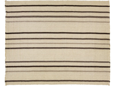 Modern Flatweave Wool Rug 12 X 15