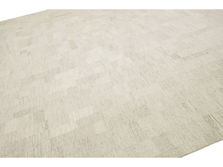 Modern Nantucket Collection Wool Rug 12 X 15