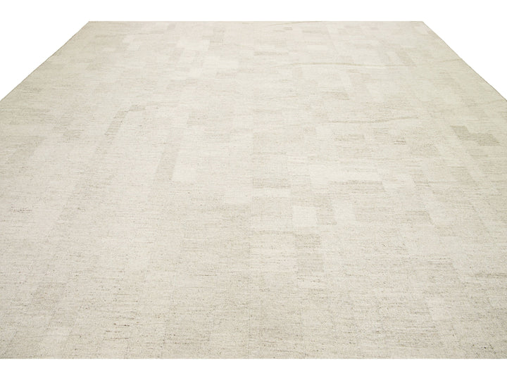 Modern Nantucket Collection Wool Rug 12 X 15