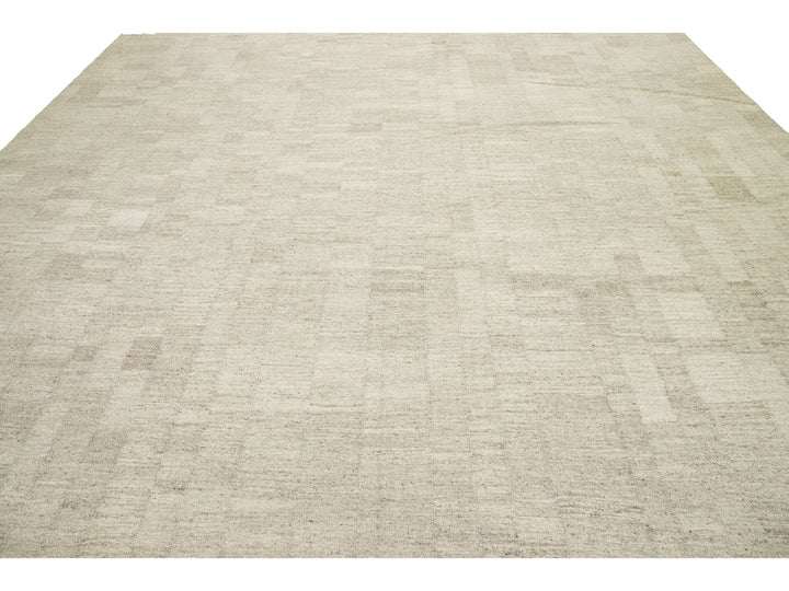 Modern Nantucket Collection Wool Rug 12 X 15