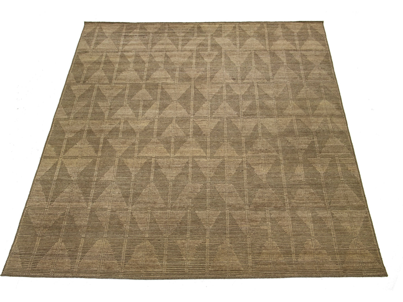 Modern Moroccan Wool Rug 12 X 15