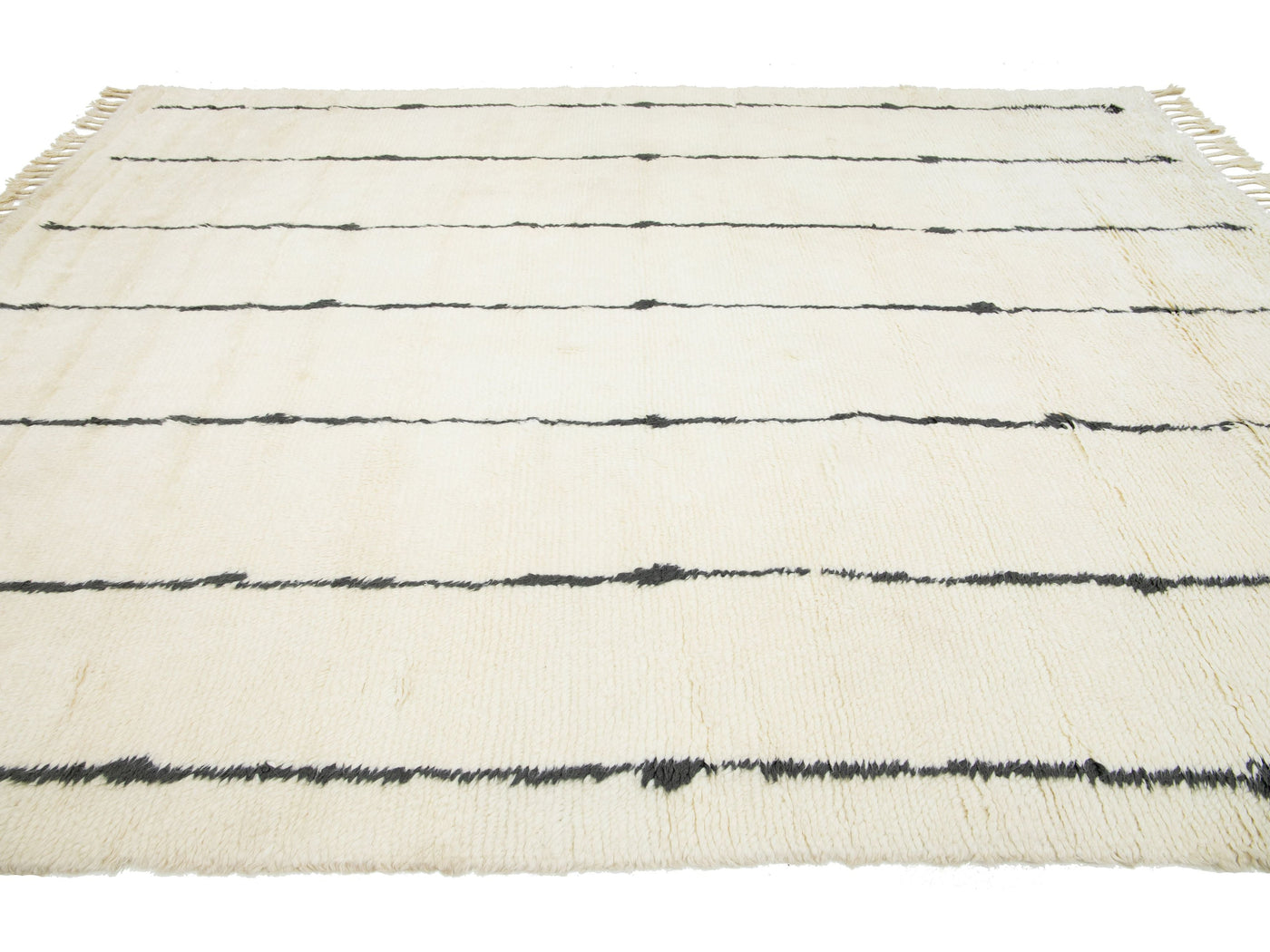 Modern Safi Collection Wool Rug 9 X 12