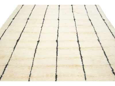 Modern Safi Collection Wool Rug 9 X 12