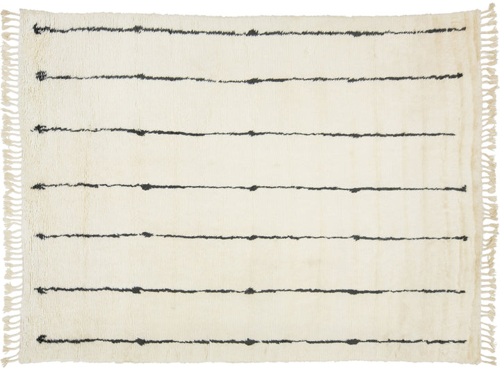 Modern Safi Collection Wool Rug 9 X 12