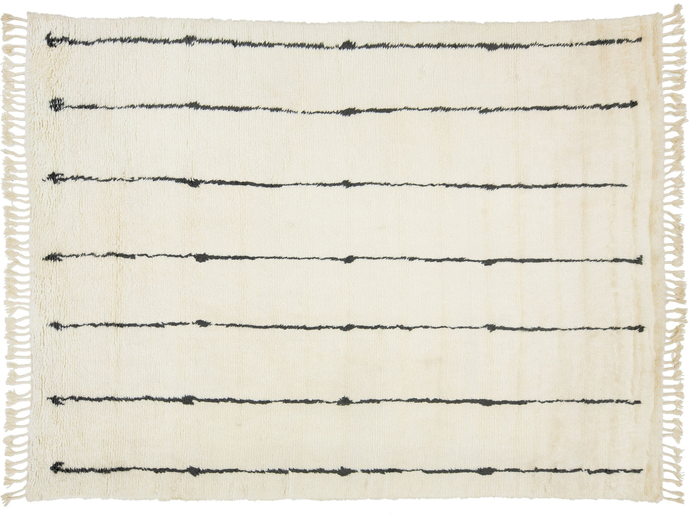 Modern Safi Collection Wool Rug 9 X 12