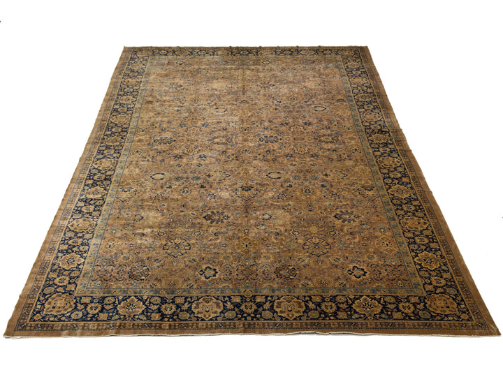 Antique Kerman Wool Rug 15 X 24