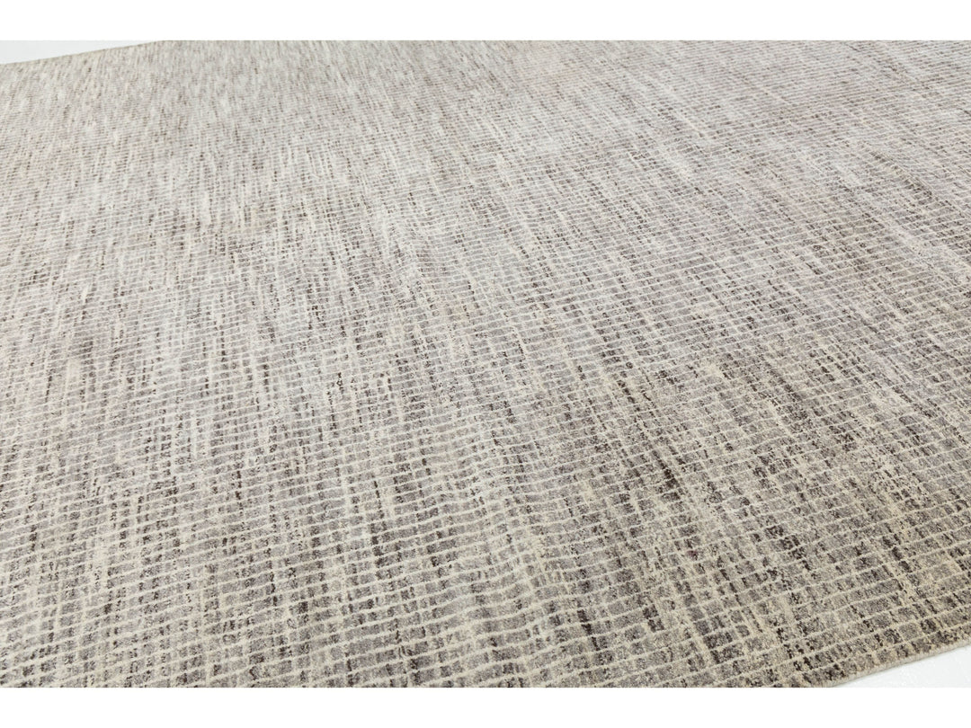 Modern Moroccan Wool Rug 12 X 15