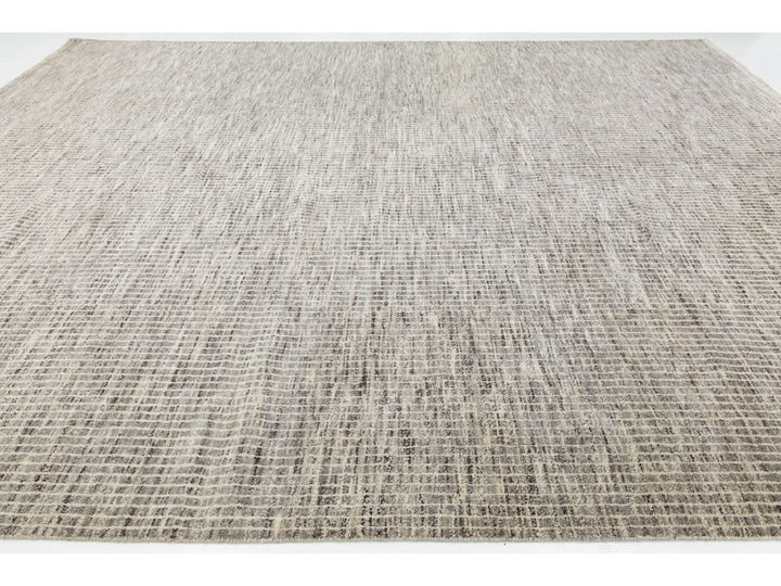 Modern Moroccan Wool Rug 12 X 15