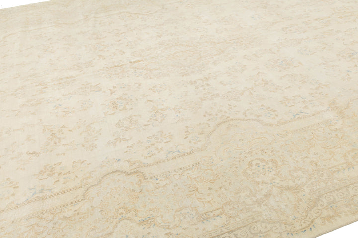 Antique Kerman Wool Rug 11 X 22