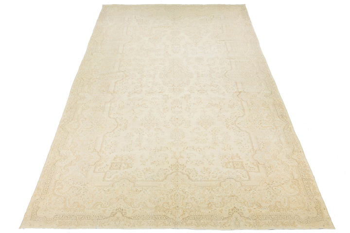 Antique Kerman Wool Rug 11 X 22