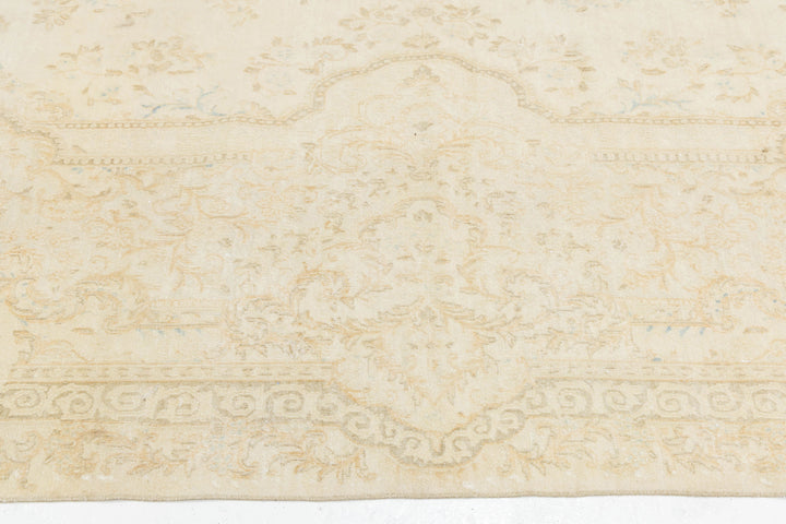 Antique Kerman Wool Rug 11 X 22