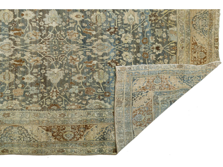 Antique Bidjar Wool Rug 12 X 18