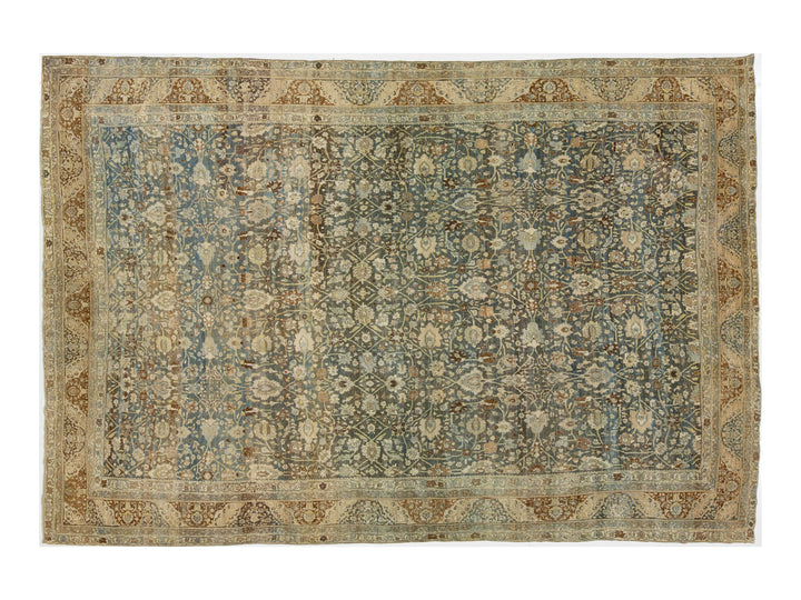 Antique Bidjar Wool Rug 12 X 18