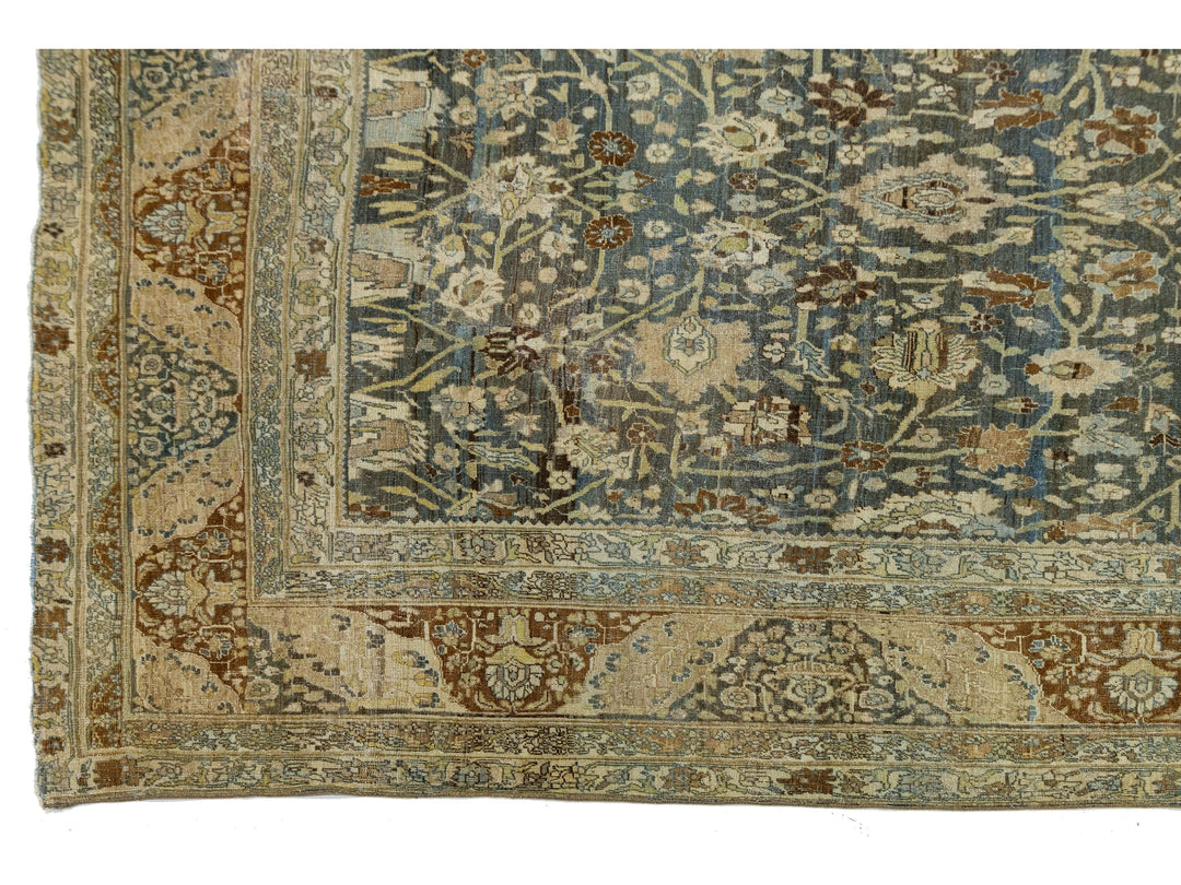 Antique Bidjar Wool Rug 12 X 18