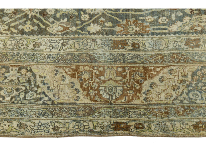 Antique Bidjar Wool Rug 12 X 18