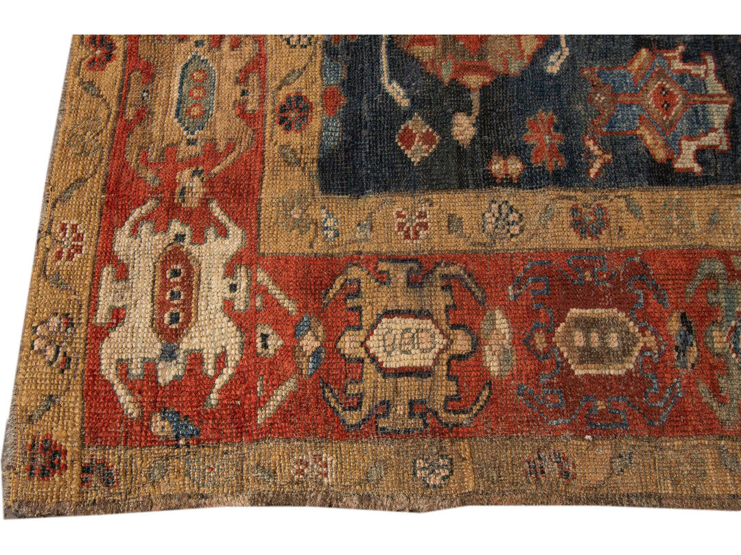 Vintage Bakshaish Wool Runner 4 X 11