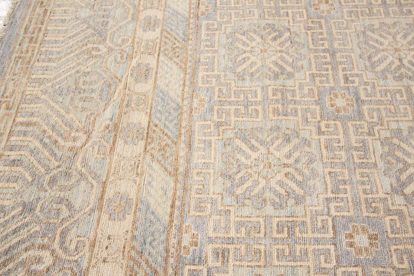 Modern Khotan-Style Oversize Wool Rug 12 X 15