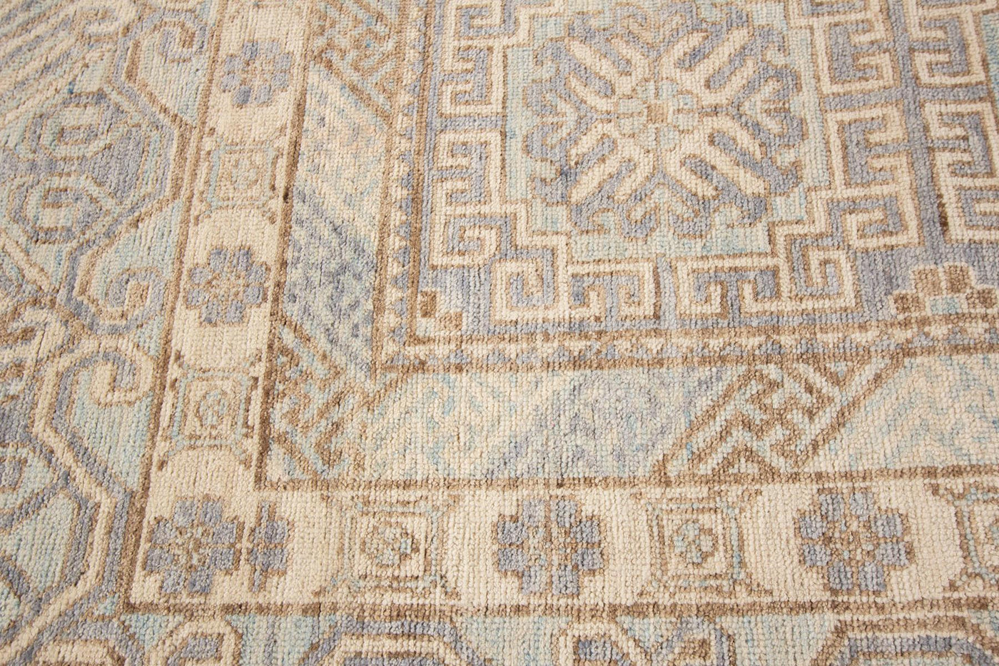 Modern Khotan-Style Oversize Wool Rug 12 X 15