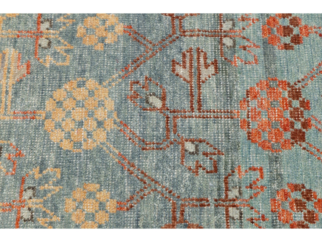 Modern Khotan Wool Rug 12 X 15