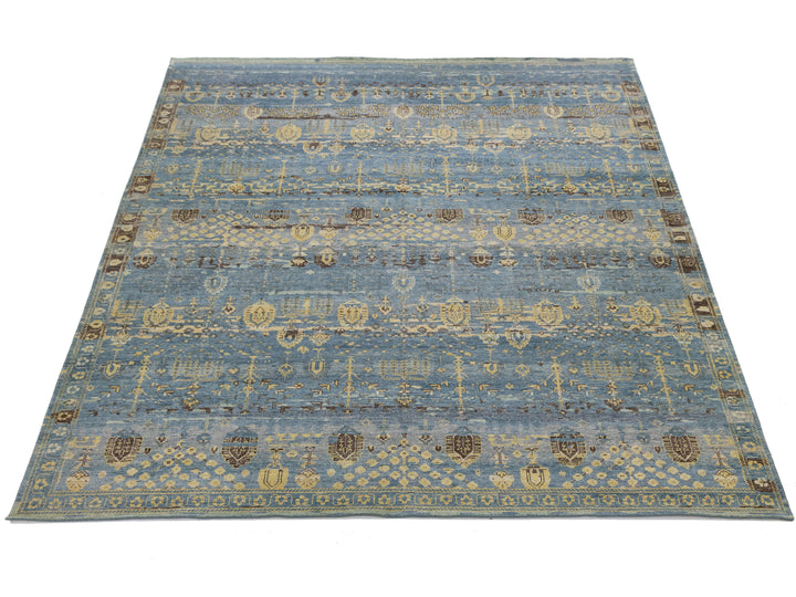 Modern Khotan Wool Rug 12 X 14