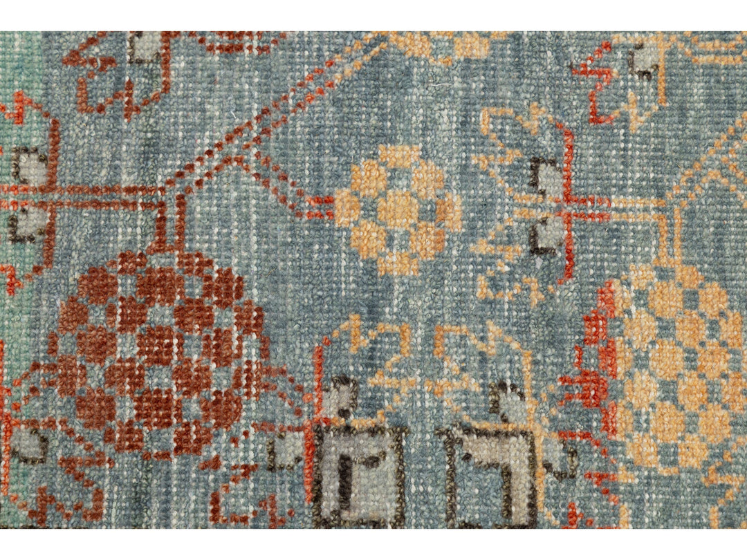 Modern Khotan Wool Rug 10 X 14