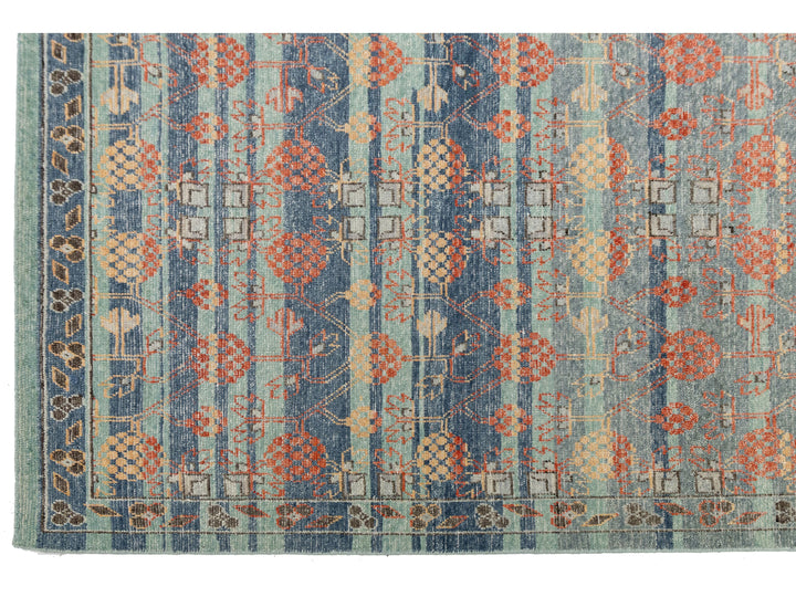 Modern Khotan Wool Rug 10 X 14