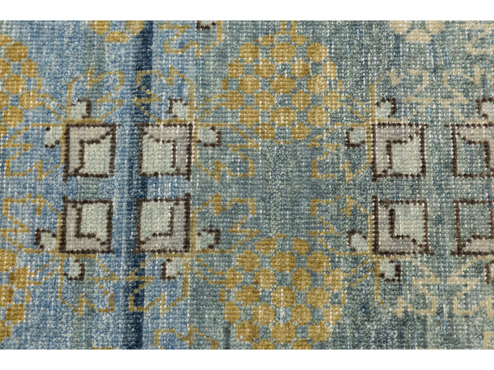 Modern Khotan Wool Rug 12 X 15