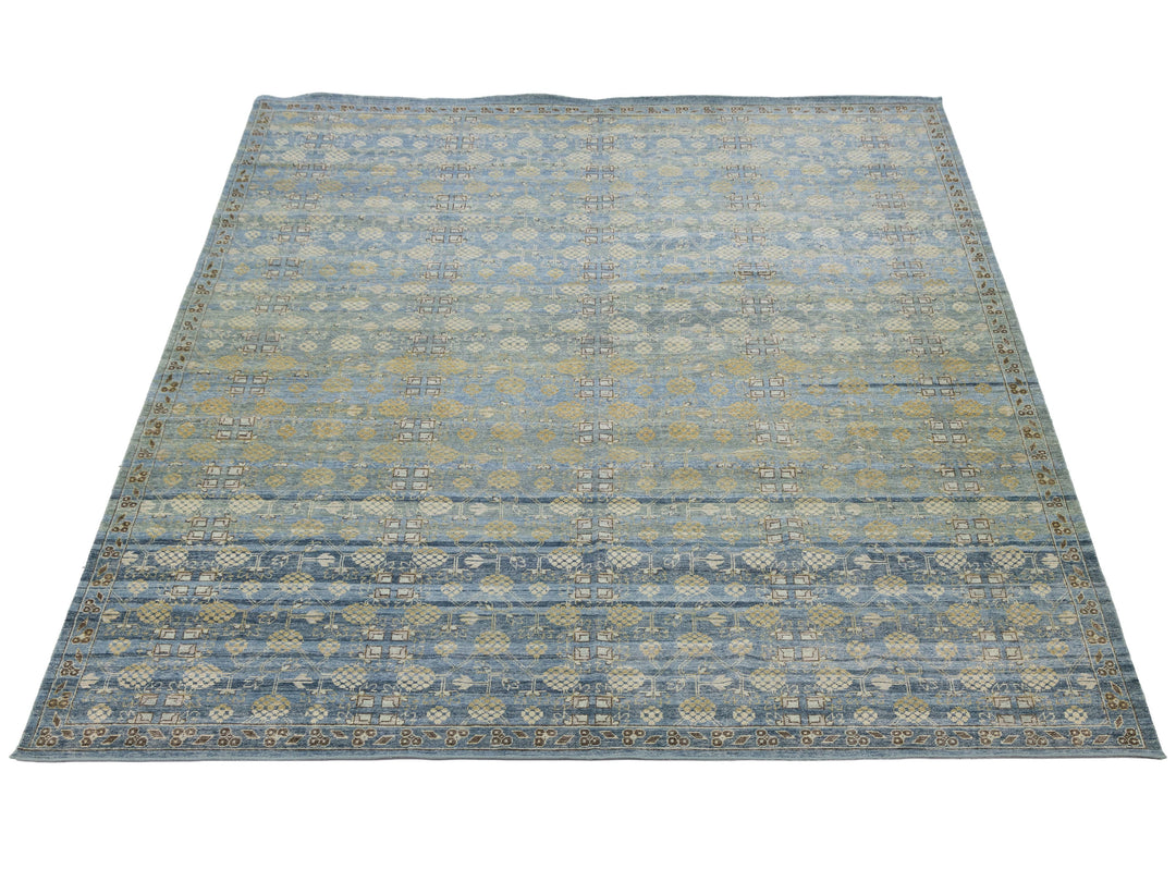 Modern Khotan Wool Rug 12 X 15