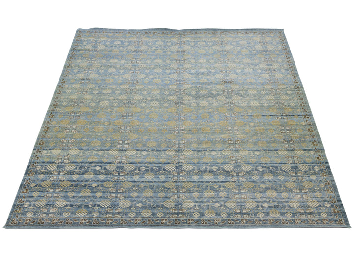 Modern Khotan Wool Rug 12 X 15