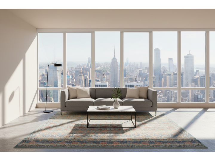 Modern Khotan Wool Rug 10 X 10