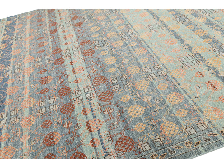 Modern Khotan Wool Rug 10 X 10